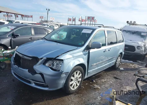 2013 Chrysler Town & Country Touring из США, поврежденный, VIN 2C4RC1BG0DR792838